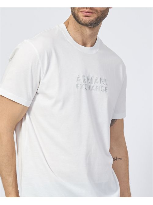 T-shirt girocollo Armani Exchange in cotone ARMANI EXCHANGE | XM000553-AF10334U0009